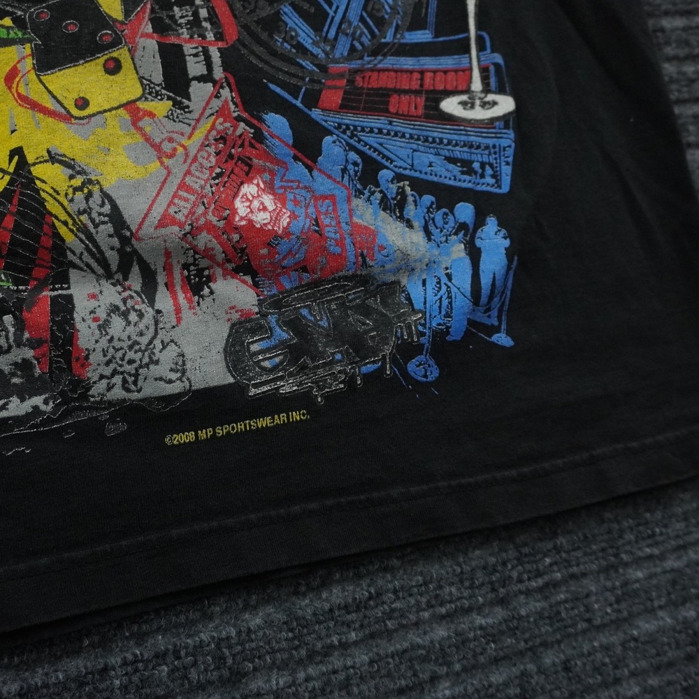 Give Me Face Streetmix Graphic T-Shirt Mens Medium Black 2008 Vintage Style Tee - Picture 6 of 13